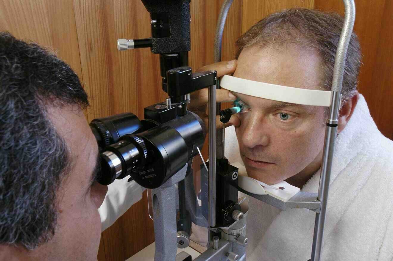 Measurement of intra-ocular pressure